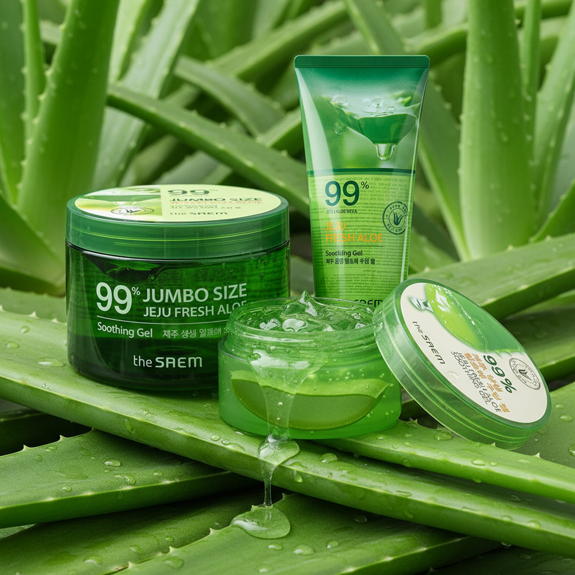 gel calmante aloe